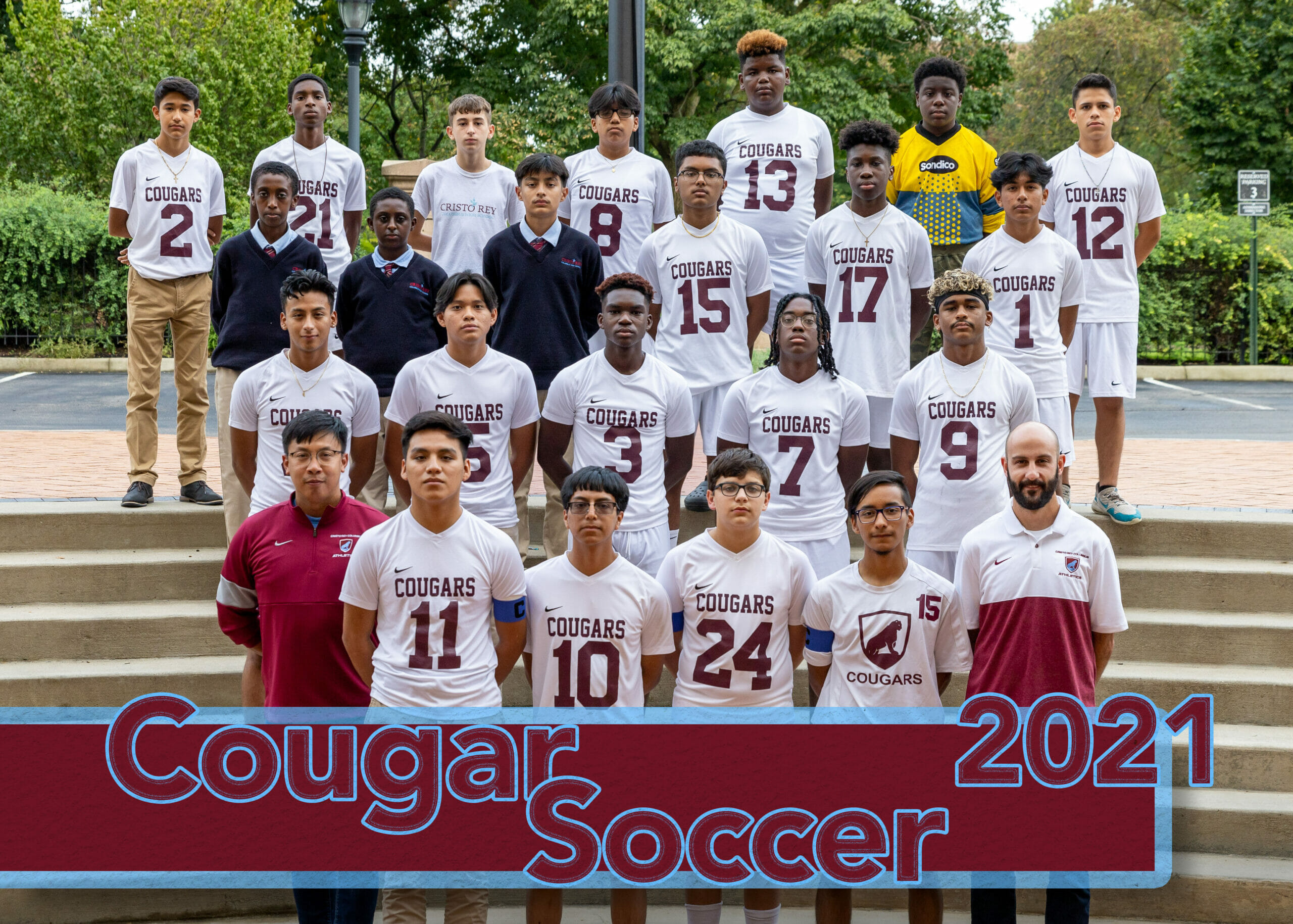 Soccer Boys 2021 team & coaches