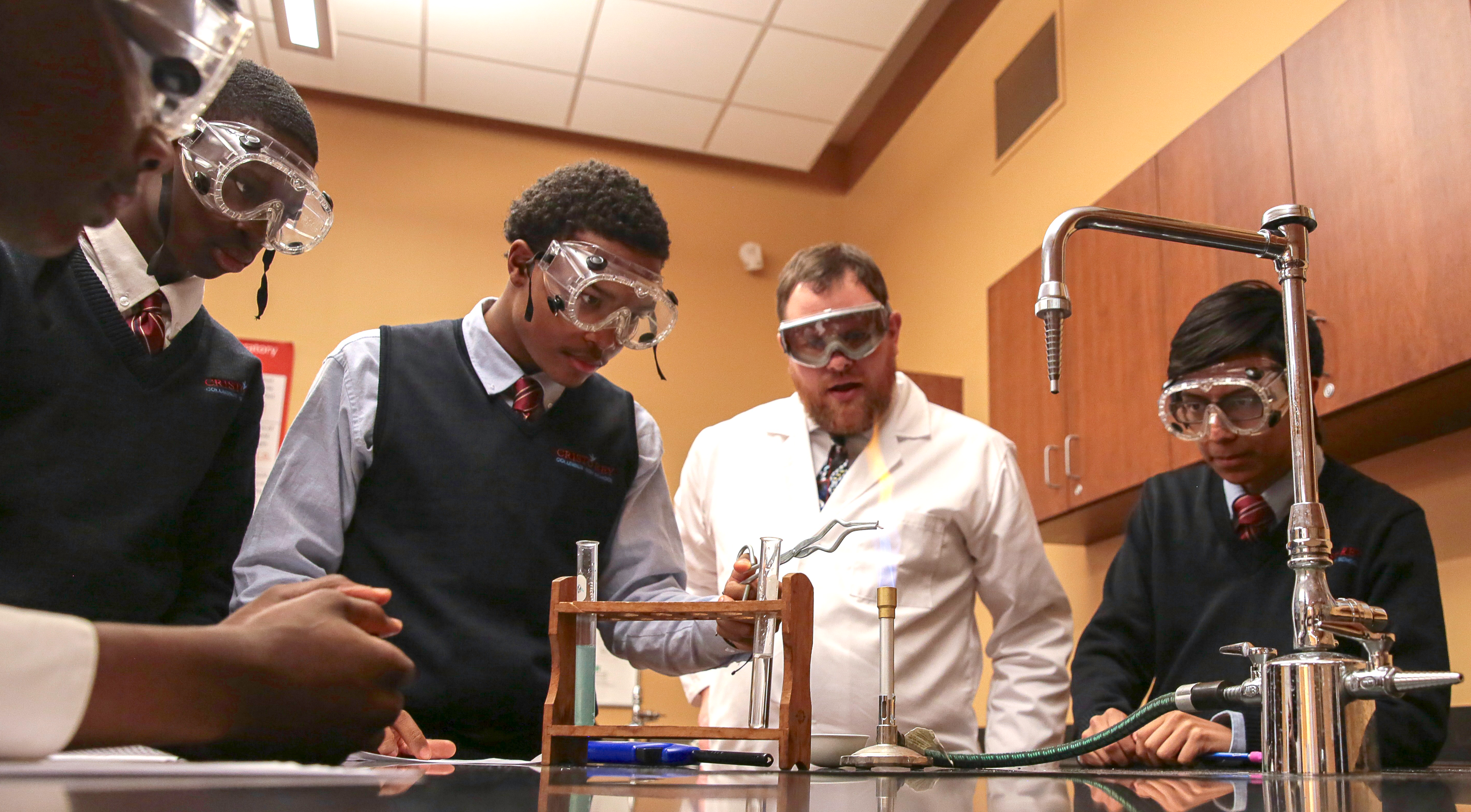 Dr. Crowe w.students1